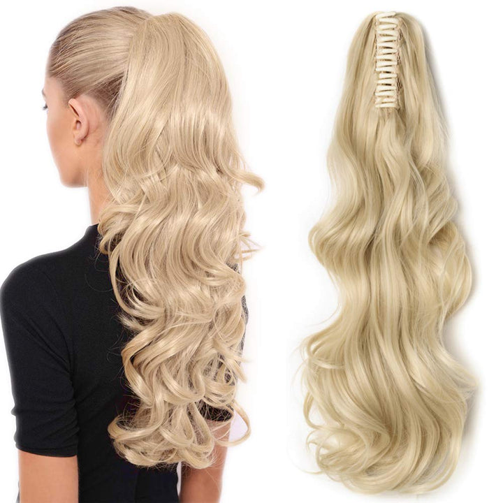 SEGO Ponytail Extension Pferdeschwanz Haarteil Haarverlängerung Zopf Hair Piece Haar Voluminös Wavy