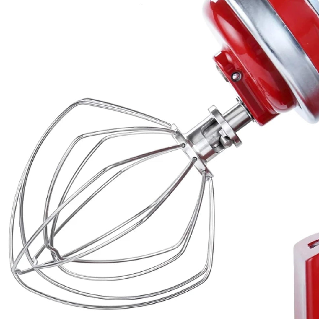 Schneebesen kompatibel mit KitchenAid K45WW KSM90 K45 KSM150 Schneebesen für Eier und Kuchen Rührmas