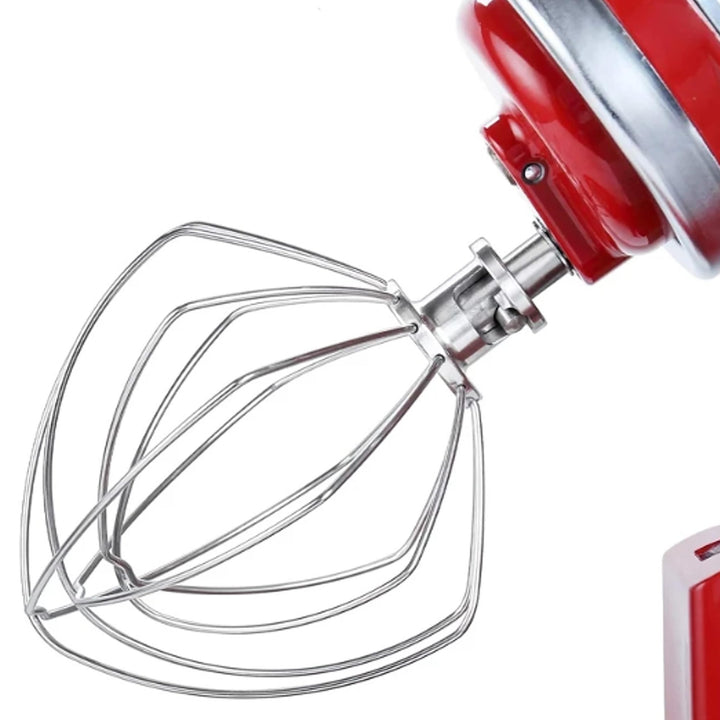Schneebesen kompatibel mit KitchenAid K45WW KSM90 K45 KSM150 Schneebesen für Eier und Kuchen Rührmas