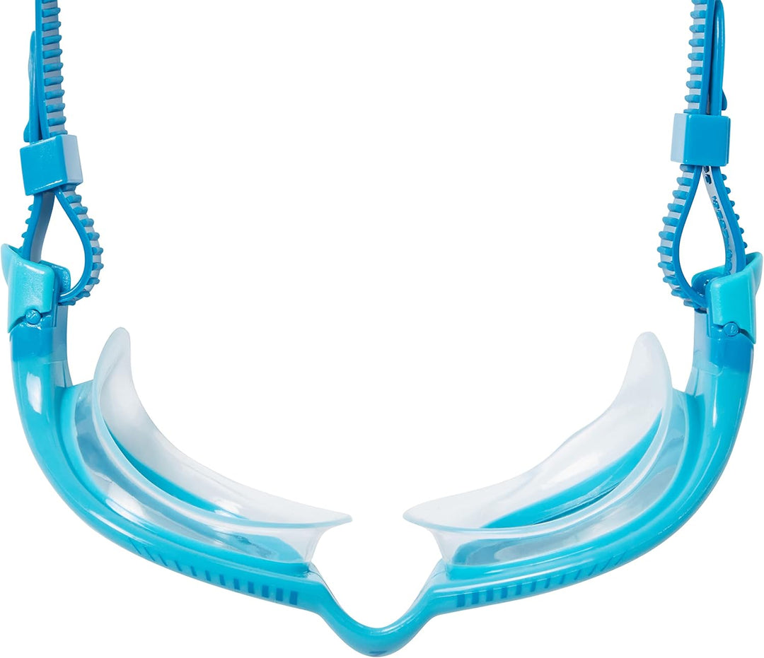 Zoggs Unisex Tiger Lsr+ Spiegel Schwimmbrille für Erwachsene Einheitsgrösse Blau/Blaues Reef/Transpa