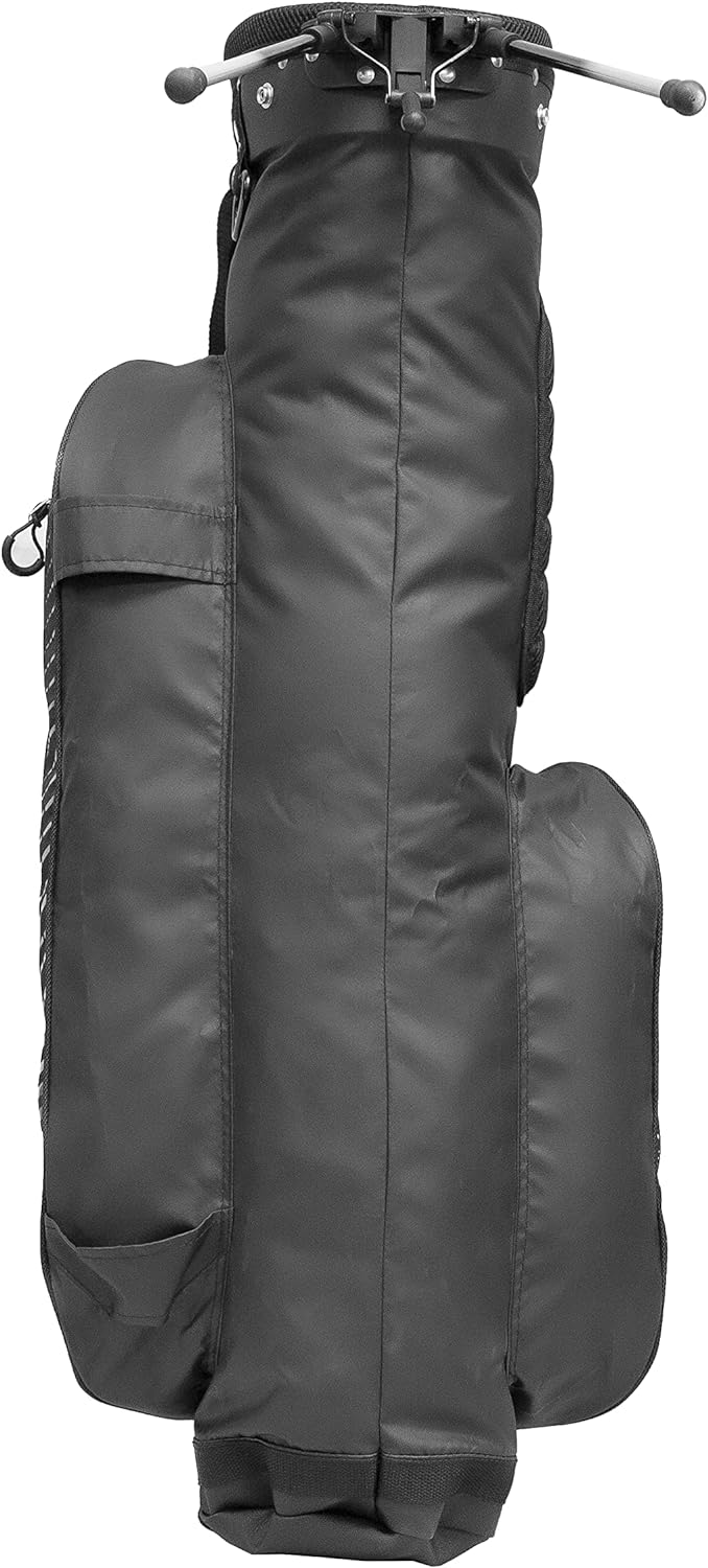 LONGRIDGE 7' Tri Lite Carry Golftasche - Schwarz/Silber