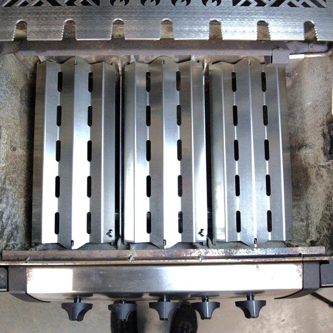 Grillrost.com Das Original Edelstahl V2A Aromaschienen für Broil King Monarch, Signet, Sovereign & R