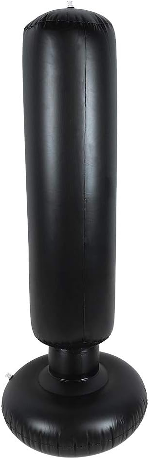 Aufblasbarer Boxsack, 160 cm Höhe PVC Fitness Hit Sandsack, freistehender Boxsack, aufblasbare Boxsa