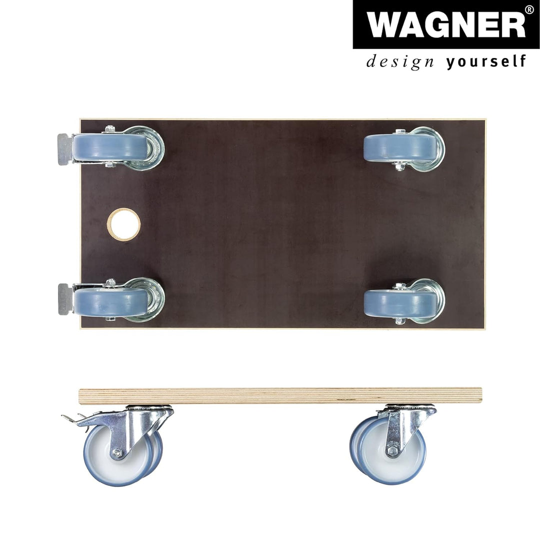 Wagner Transporthilfe MM 1341 I 57,5 x 30 x 15 cm - Tragkraft 500 kg - Multiplex - schwer beladene K