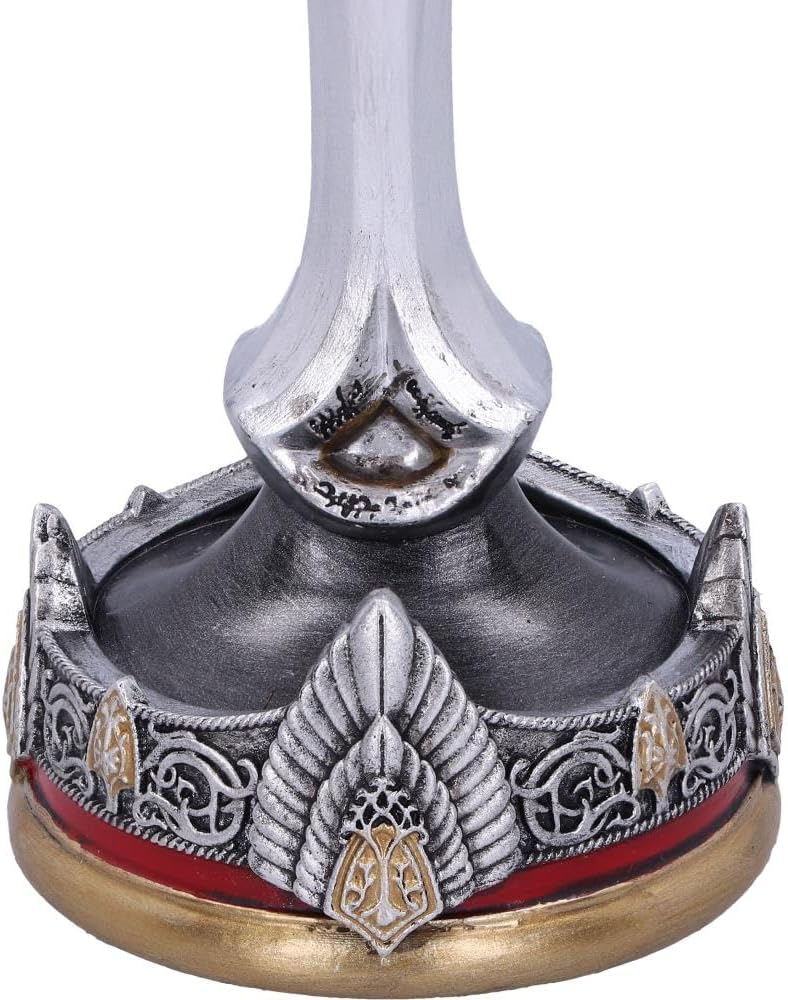 Nemesis Now Offizielles Lizenzprodukt Herr der Ringe Aragorn Kelch, 500 milliliters , Silber, 19,5 c