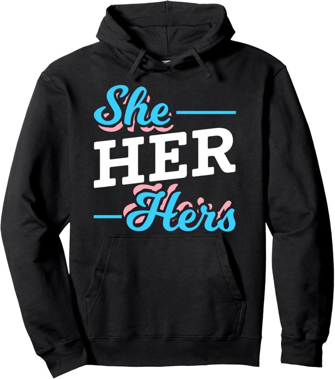 LGBTQ Pride Month Transgender Flagge Frauen Transsexuell Pullover Hoodie