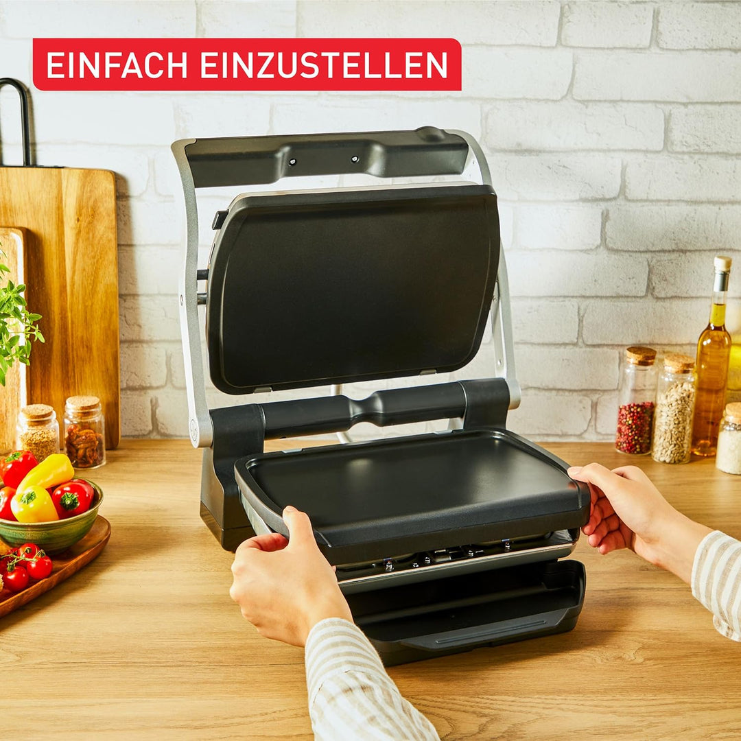 Tefal Plancha-Platten, kompatibel mit OptiGrill, OptiGrill +, OptiGrill Elite, für empfindliche Zuta