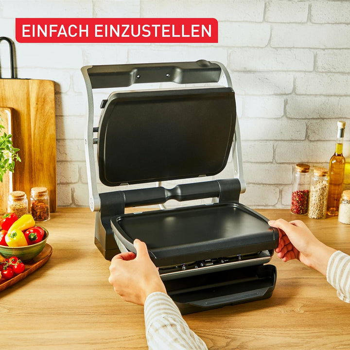 Tefal Plancha-Platten, kompatibel mit OptiGrill, OptiGrill +, OptiGrill Elite, für empfindliche Zuta