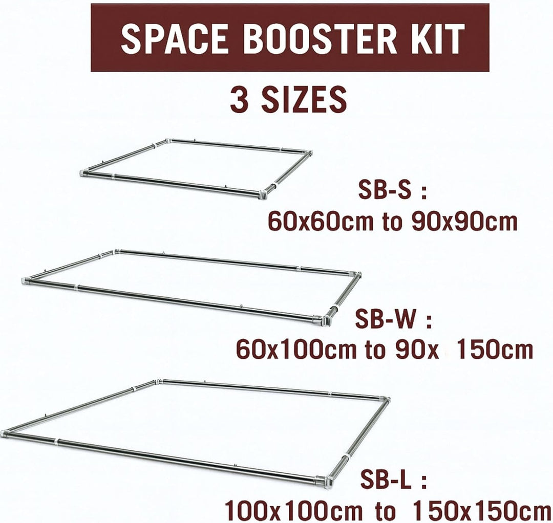 Weedness Secret Jardin Space Booster Kit SB-S 16 mm 1 Stück - Zuchtzelt Growschrank Growzelt Zuchtbo