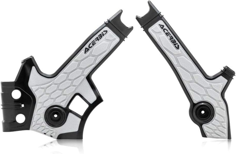 Acerbis X-Grip Frame Guards Schwarz-grau, Schwarz-grau