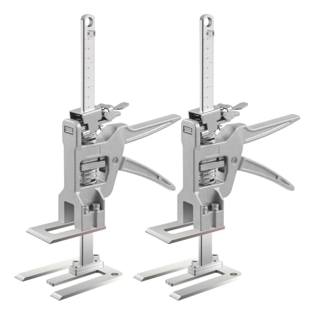 2 Stück Arbeitssparende Armtürverwendung Plattenheber Schrankheber Klemmplatten-Nivelliersystem 8800