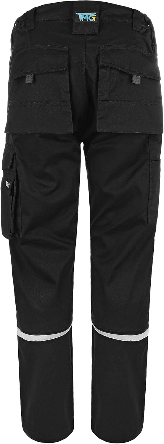 TMG | Arbeitshose Comfort für Herren, Cargohose mit Kniepolster & viel Stauraum, Robustes Material,