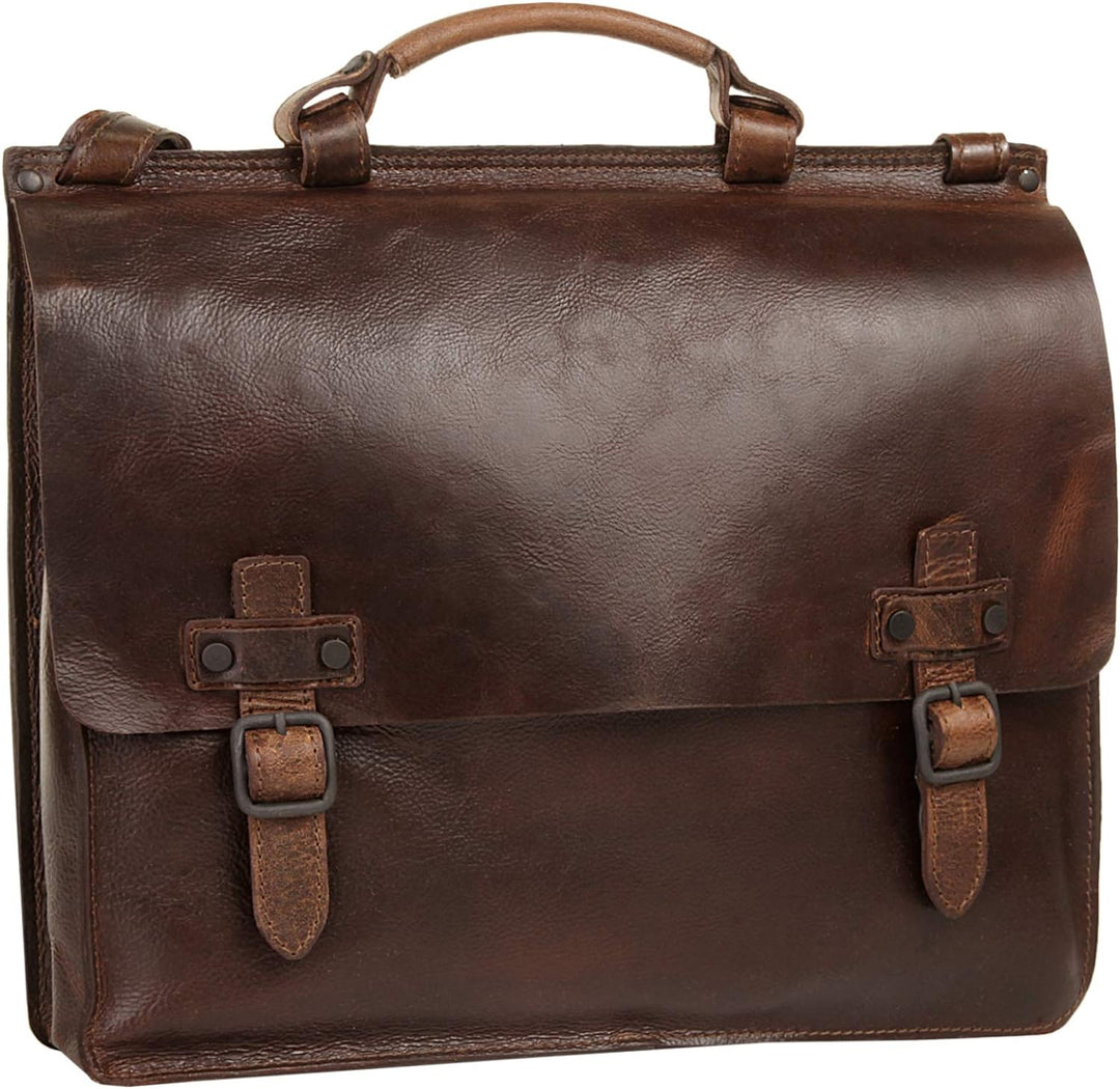 Harold's Aberdeen Messenger Leder 40 cm Laptopfach