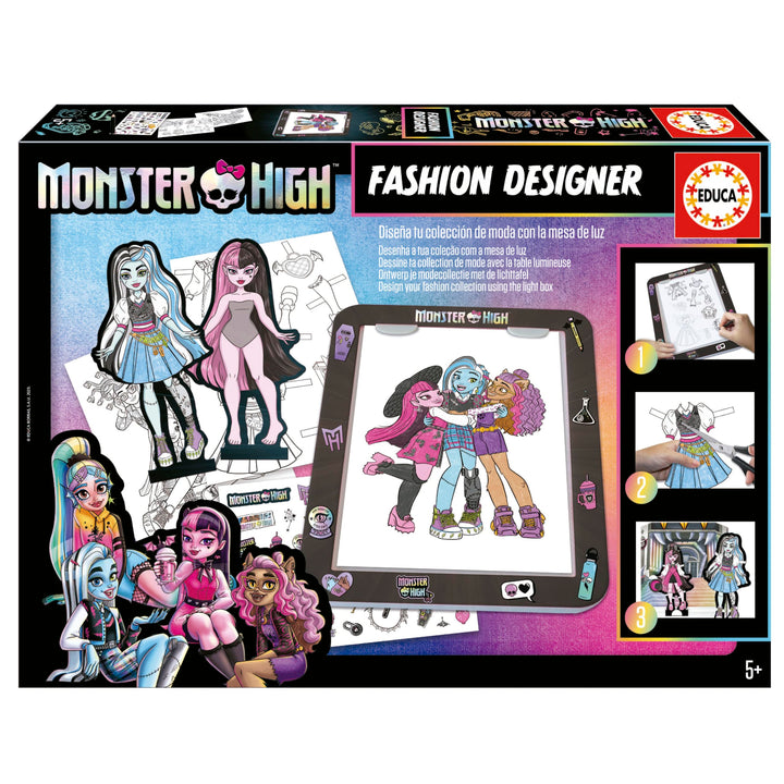 Educa - Monster High Designtafel, Monster High Fashion Designer Styling-Workshop und fordern Sie Ihr