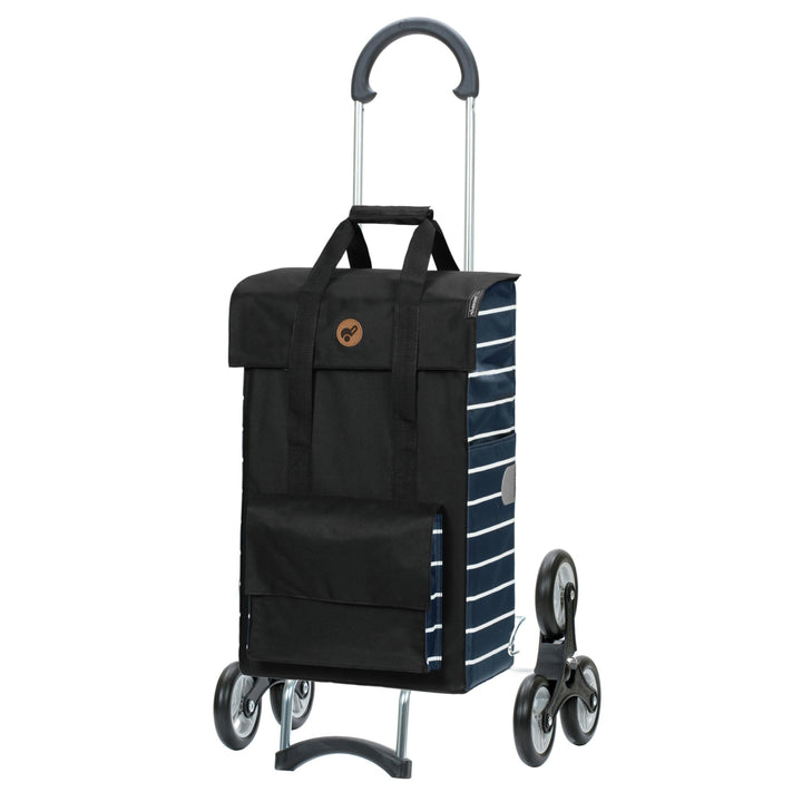 ANDERSEN Einkaufstrolley - Treppensteiger Scala Shopper Jella blau | ideal für Treppen, klappbar, au