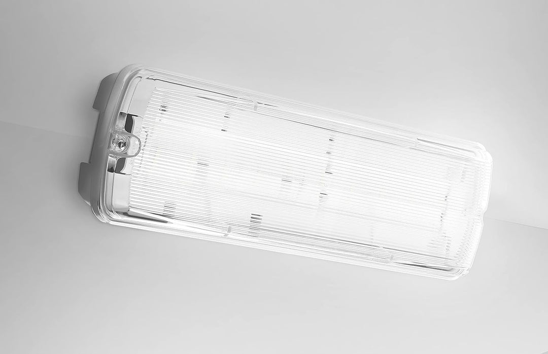 Orno METU LED Notfallschild Leuchtend - Eingebauter LiFePO4 Akku 2,7W - 3H - IP65-6000K