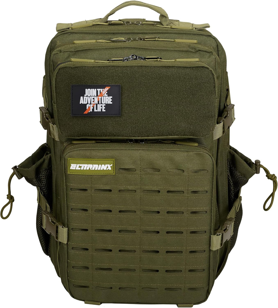 ELITRAINX V2 Militär-Rucksack, 45 l, wasserdicht, Cross-Training, Reisen, Sport, Fitnessstudio, trag