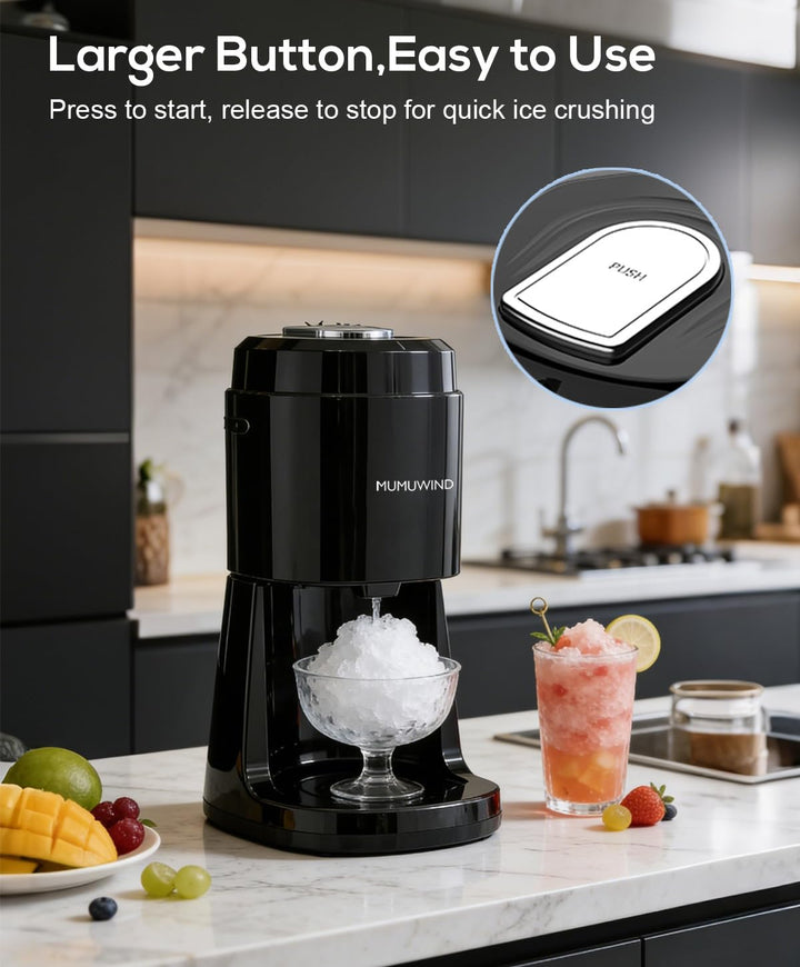 Slushy Maker Ice Shaver, ice crusher, slush-ijsmachine, Elektrische crushed ice maker is geschikt vo