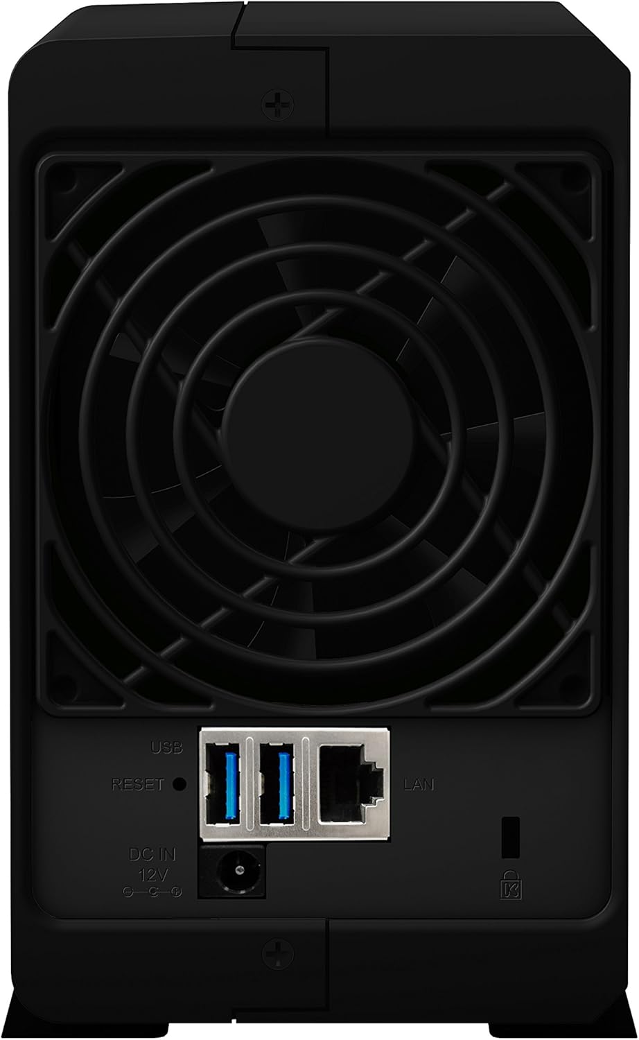 Synology DS218PLAY/16TB-RED 16TB (2x 8TB WD Rot) 2 Bay Desktop NAS-Einheit Western Digital Red Drive