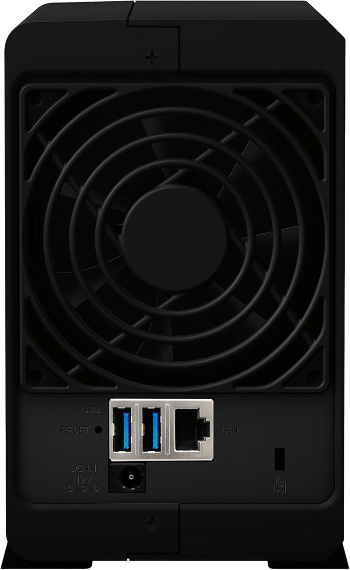 Synology DS218PLAY/4TB-RED 4TB (2x 2TB WD Rot) 2 Bay Desktop NAS-Einheit Western Digital Red Drives