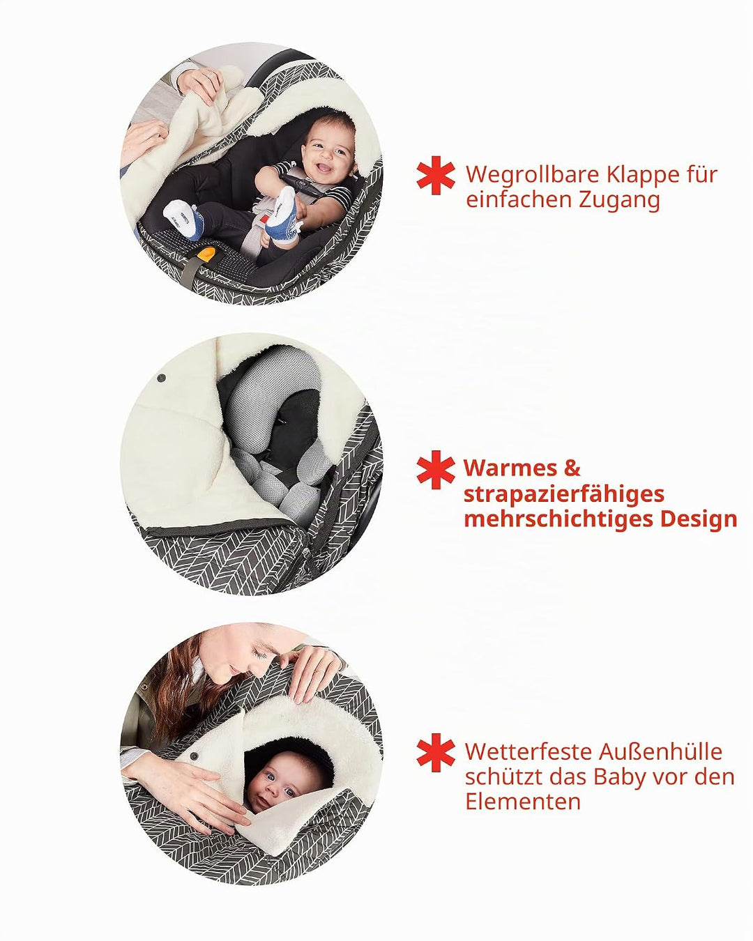 Skip Hop Winter-Autositzbezug: Ultra Plüsch-Fleece, Pink Heather Autositzbezug Rosa meliert, Autosit