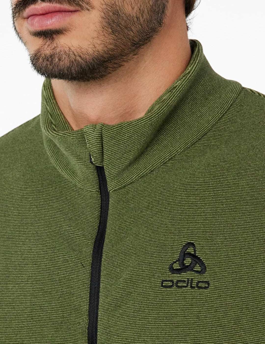 Odlo Herren Sweatshirt L Matte Green - Deep Depths, L Matte Green - Deep Depths