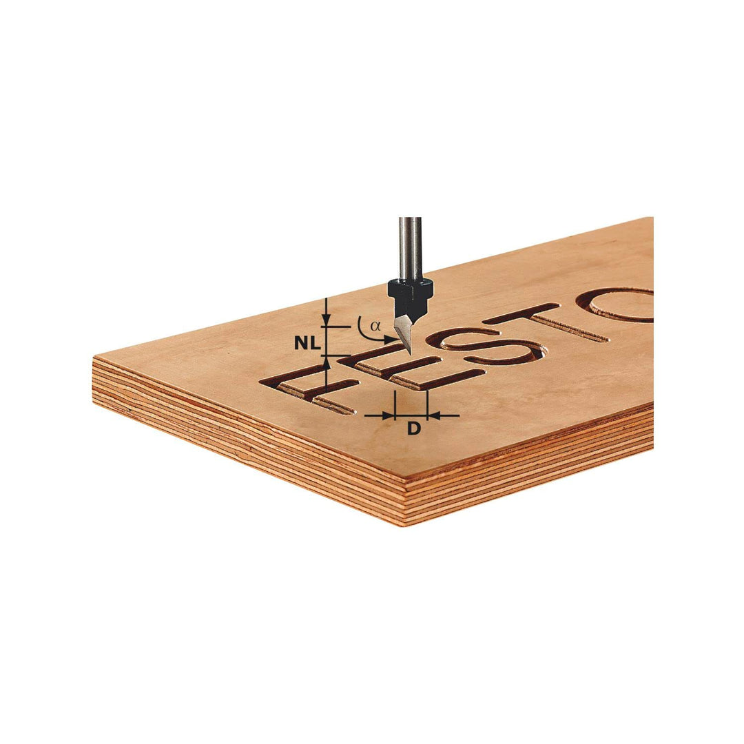 Festool Schriftenfräser HW S8 D11/60°, HW S8 D11/60°