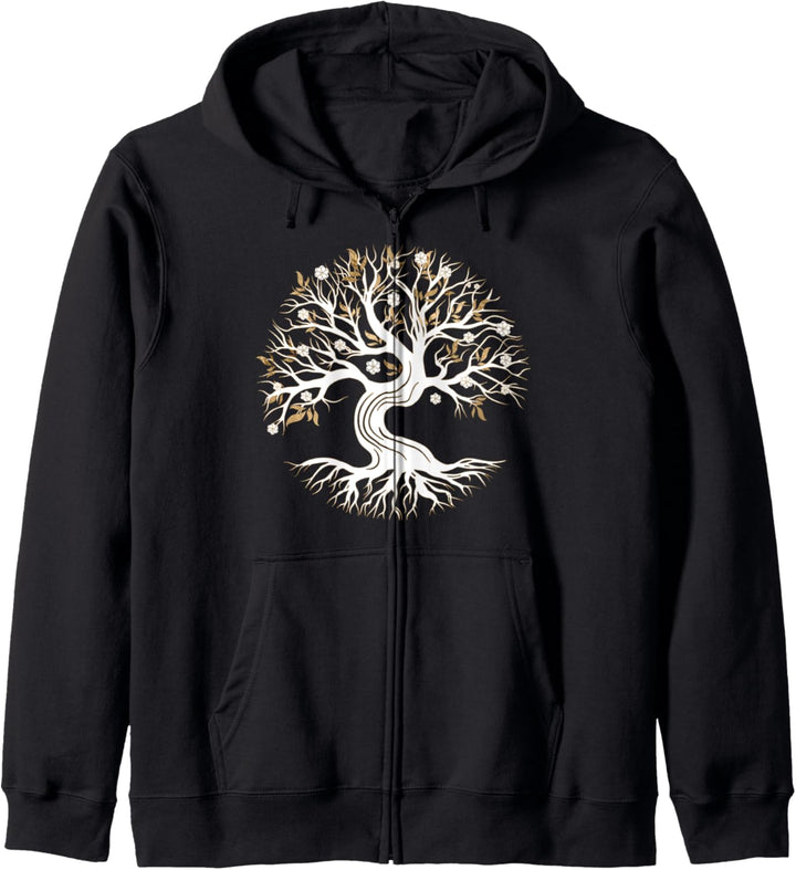 Baum des Lebens - Yggdrasil Kapuzenjacke