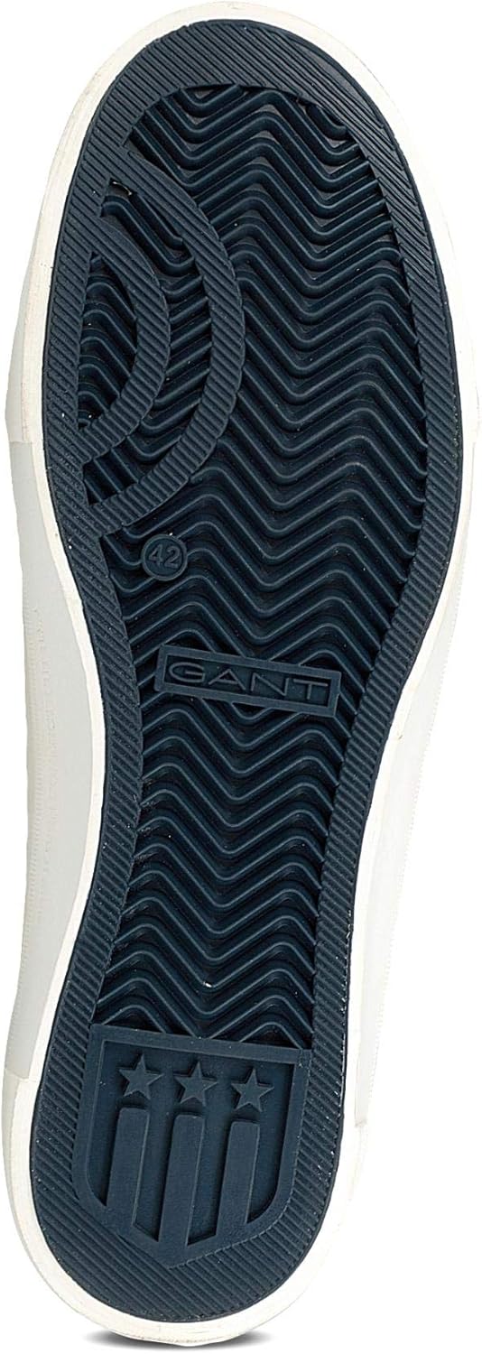 GANT Herren Billox Low Lace Shoe Sneaker 44 EU Off White, 44 EU Off White