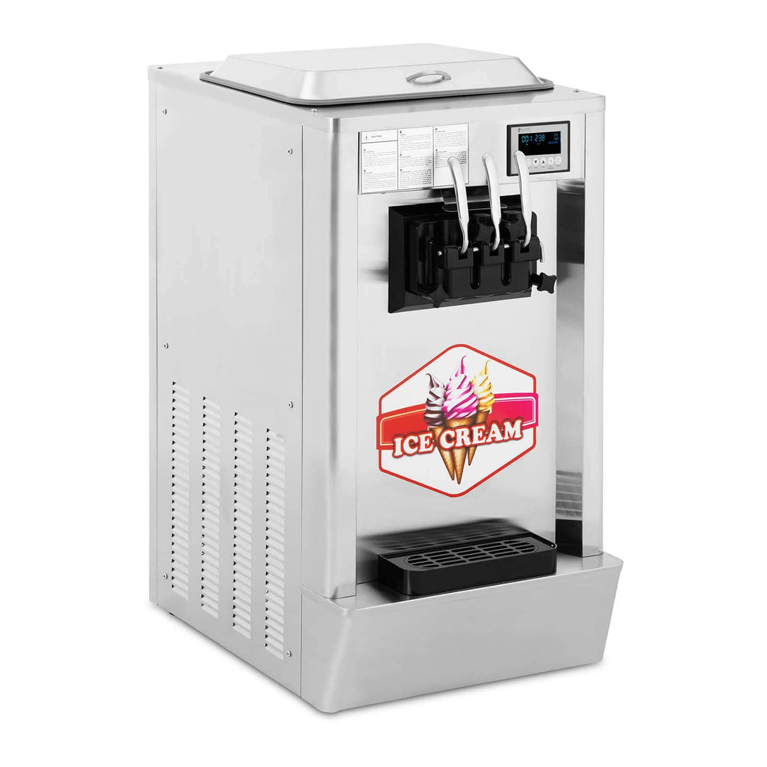 Royal Catering RCSI-18 Softeismaschine 1640 W 23 l/h 3 Geschmacksrichtungen Gastro professionelle So