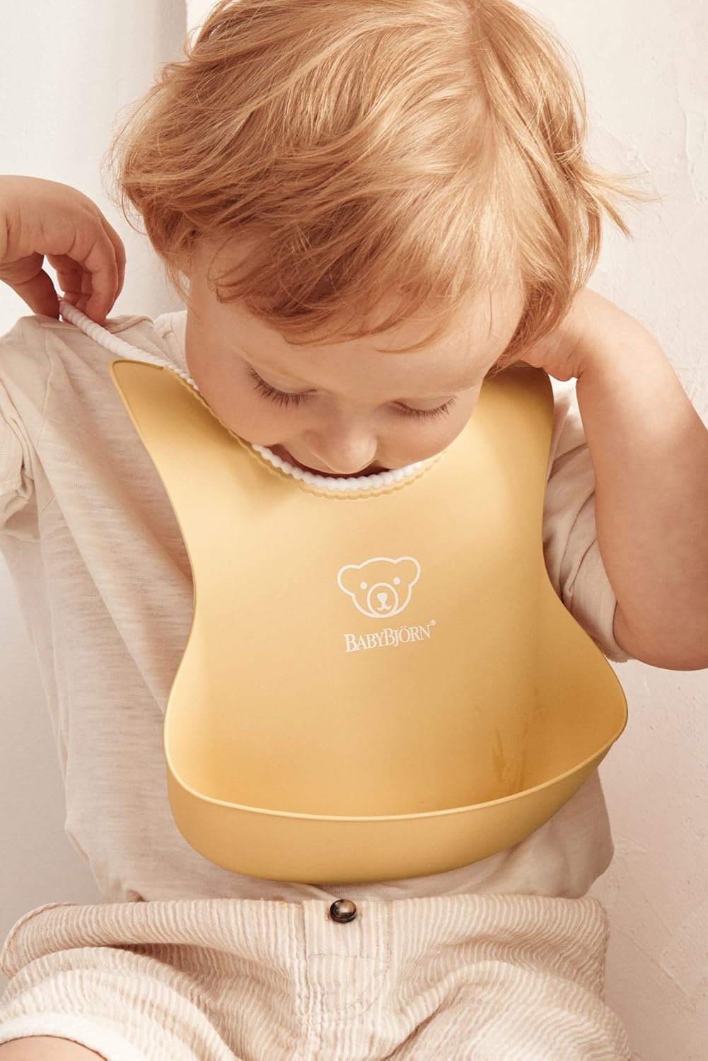 BabyBjörn Küchenset für Kinder, 5 Teile, Blassgelb, Blassgelb