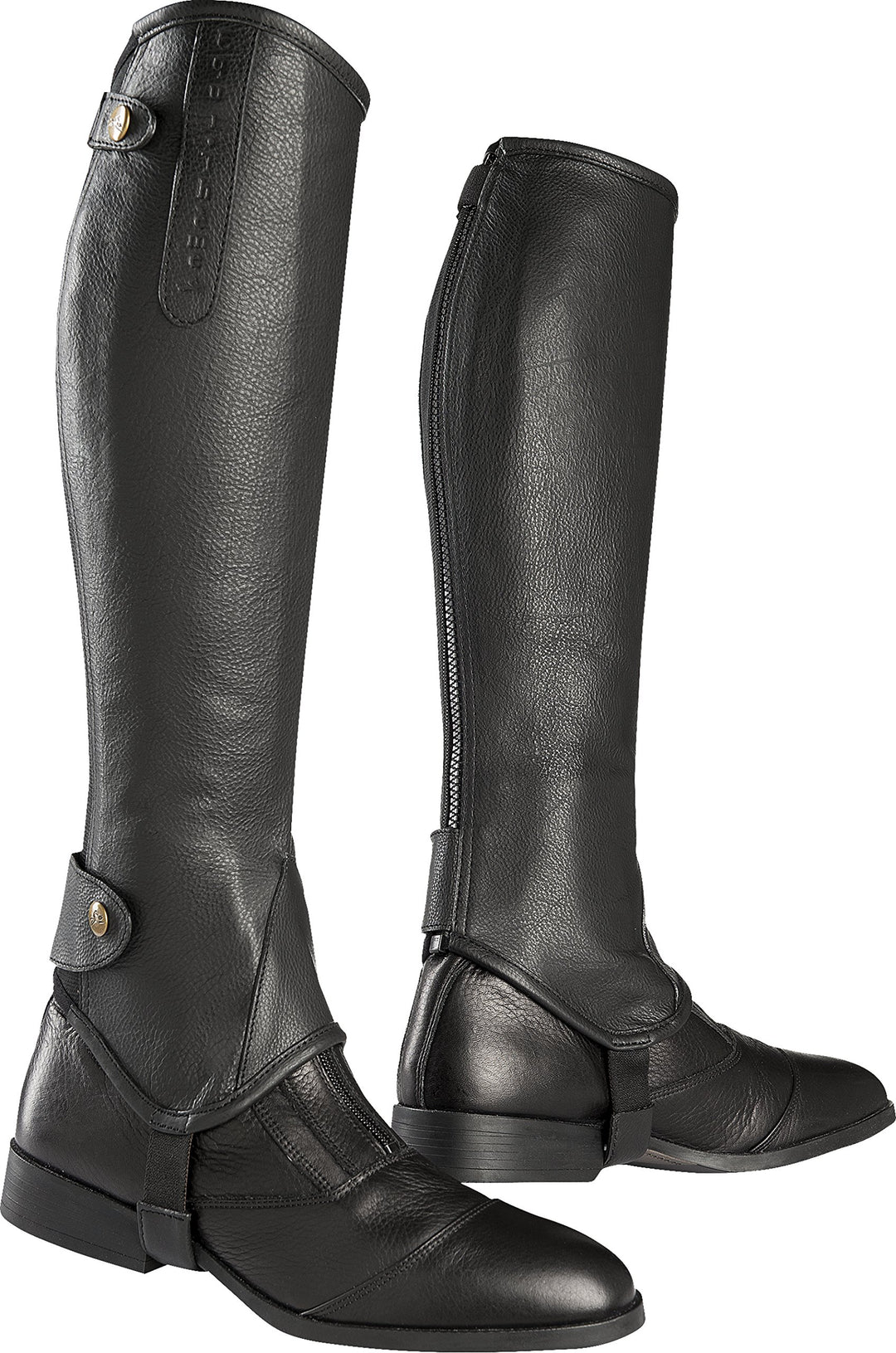 Equi-Theme/Equit'm Kids' 913235212 Soft Half Chaps, Black, One Size