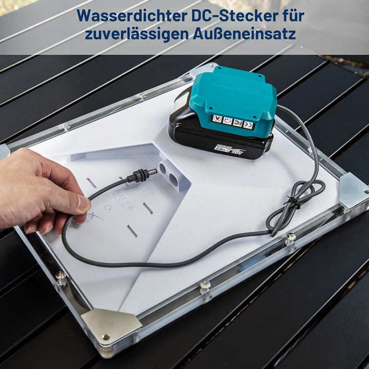 Batteriebetriebenes Ladegerät für Starlink Mini, kompatibel mit Makita-Akkus, 60 W 20 V/3 A Ausgang,