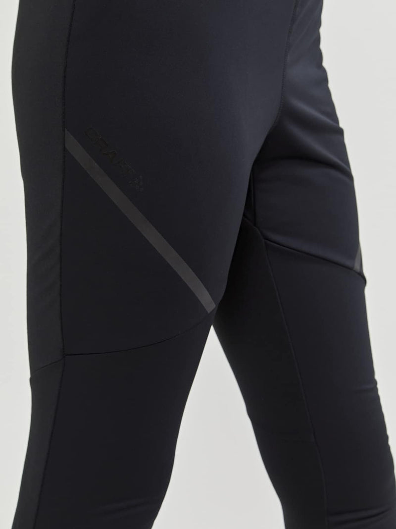 Craft Glide Wind Tights W S 999000 Black, S 999000 Black