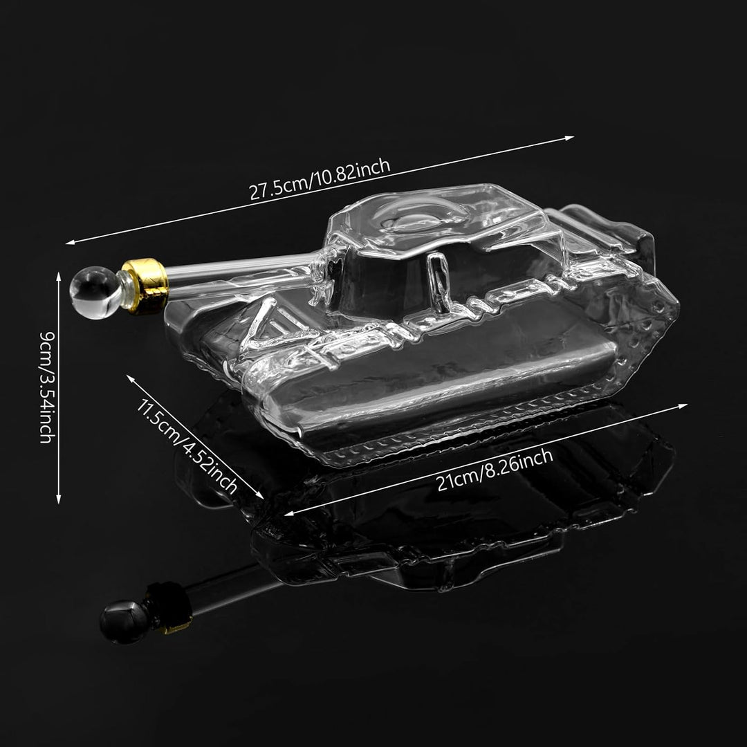 Tank Whiskey Shaker, Männergeschenk Einzigartiges personalisiertes Geschenk für Ehemann & Vater, Ide