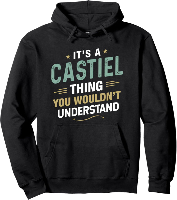It's a Castiel Thing you wouldn't understand Vorname Pullover Hoodie