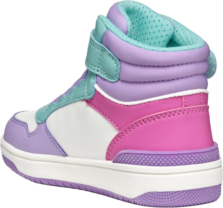 Geox Mädchen J Washiba Girl A Sneaker 24 EU Mehrfarbig, 24 EU Mehrfarbig