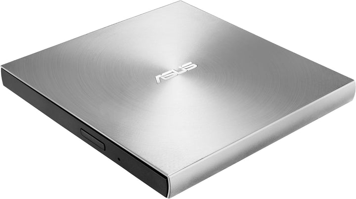 ASUS ZenDrive U8M externes DVD-Laufwerk/Brenner (Silber, USB-C, M-DISC) USB-C Kabel Silber, USB-C Ka