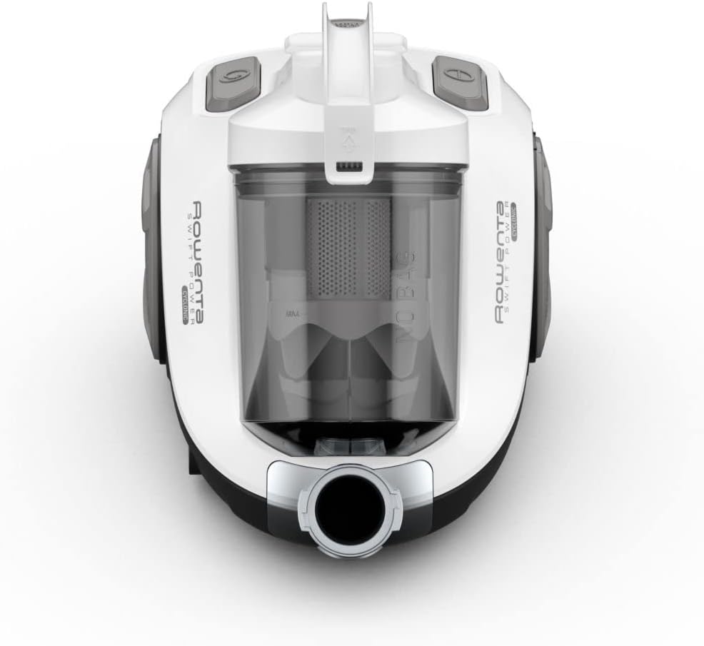 Rowenta RO2957 Swift Power Cyclonic, Beutelloser Abschleppsauger, Zyklontechnik, Tier-Set, Radius vo