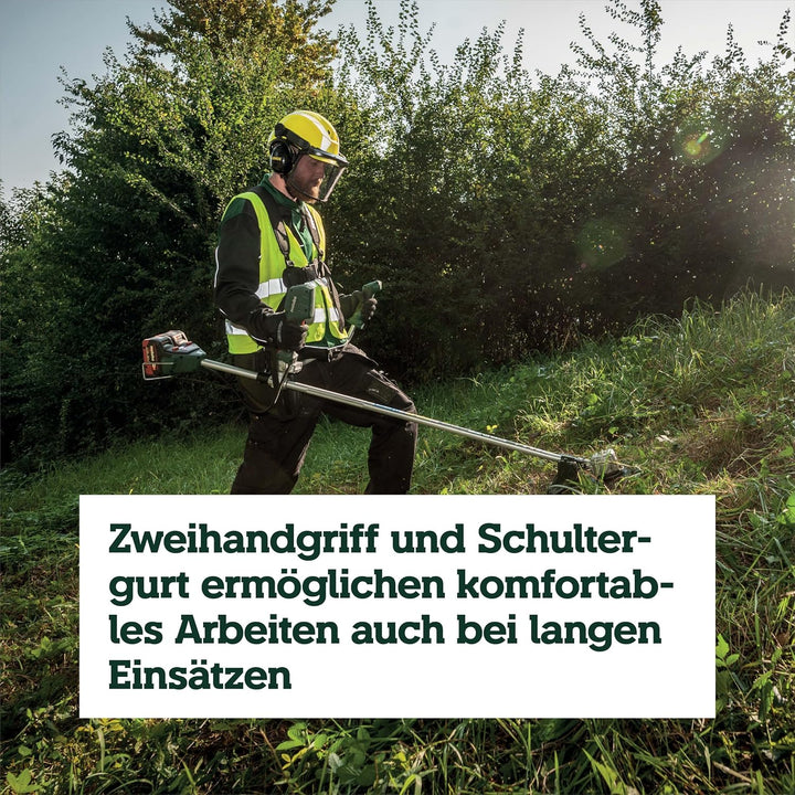 metabo Akku-Freischneider FSB 36-18 LTX BL 40 – 601611850 – 18 V – Leiser Akku-Freischneider mit Zwe
