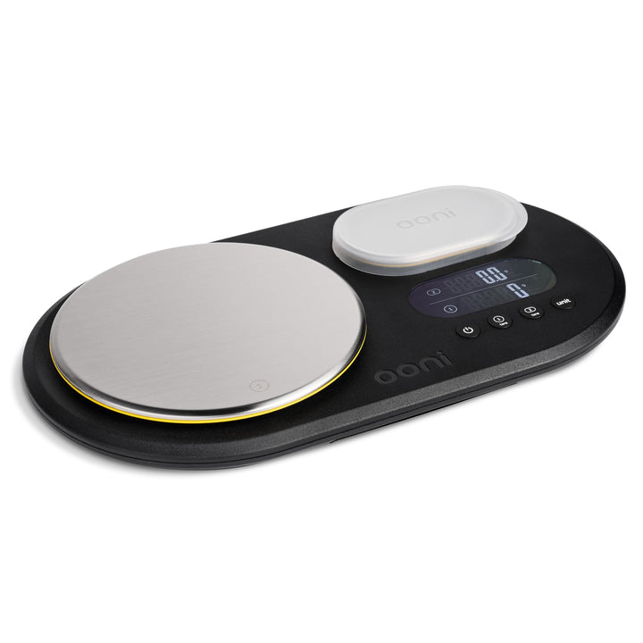 Ooni Dual Platform Digitalwaage – Feinwaage – Küchenwaage – Digitale Waagen mit zwei Plattformen – O