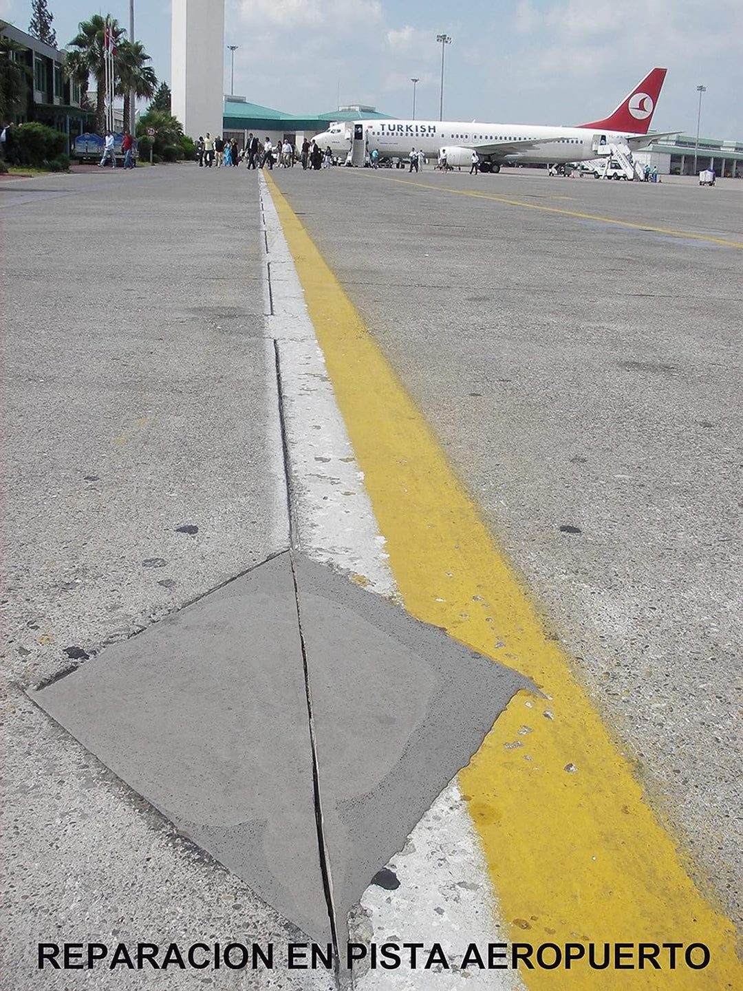 M-REPAR BÖDEN von Tecno Prodist - (10 Kg) Reparaturmörtel für Beton oder Zementböden, auch befahrbar