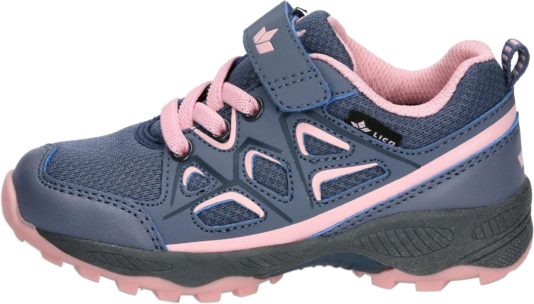 Lico Unisex Kinder Posadas Vs Cross-Laufschuh 38 EU Grau Rosa, 38 EU Grau Rosa
