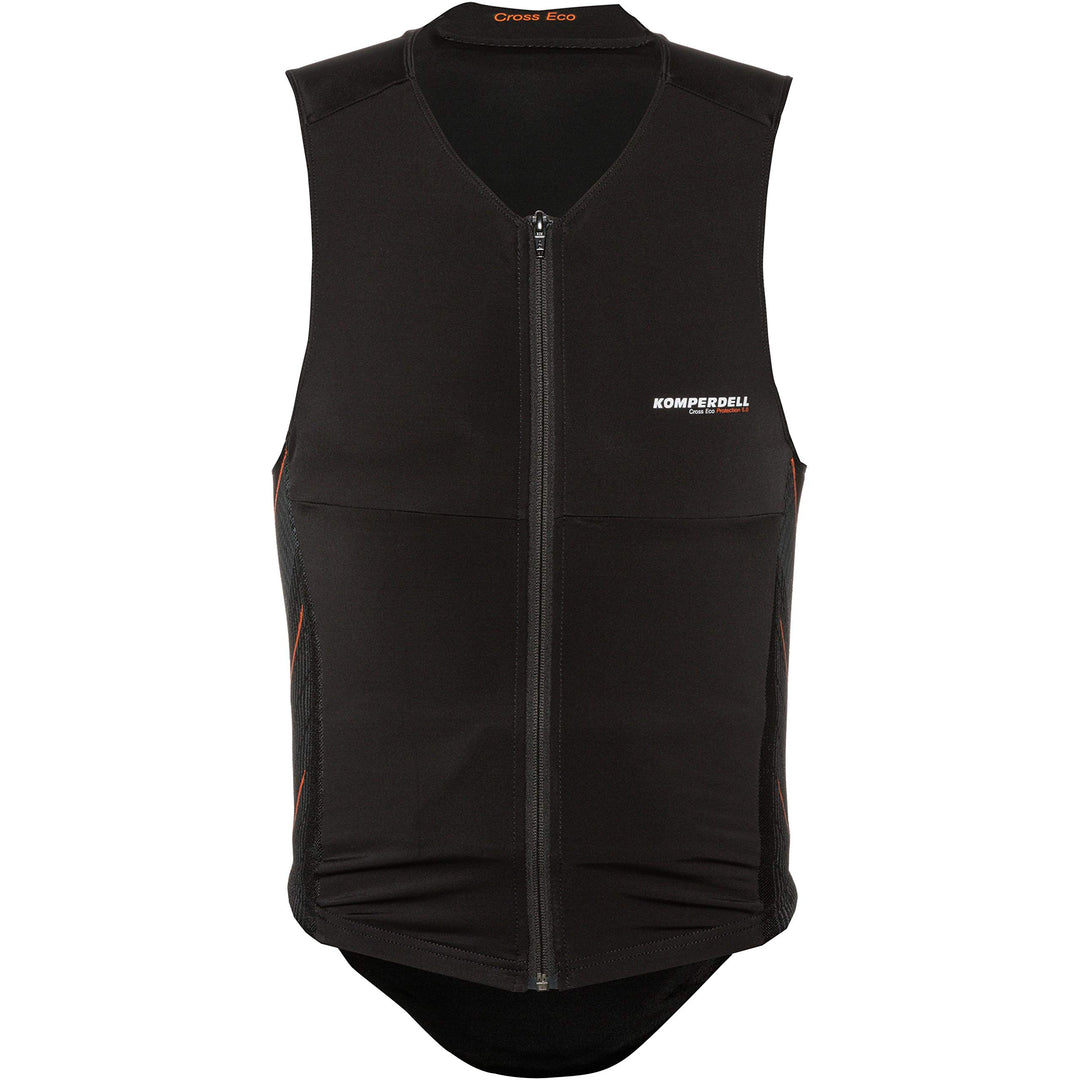 Komperdell Herren Protektor Top Super ECO Cross Vest Men black/orange S, black/orange S