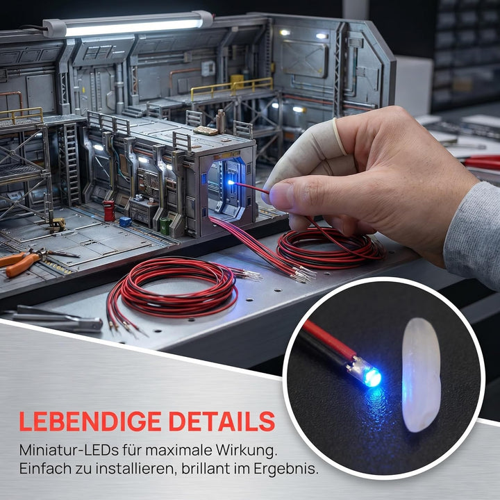 Milageto 20 Vorgelötet Micro SMD Led 0805 Led (Warm Rot Grün Blau Orange Erhältlich), Orange, Orange