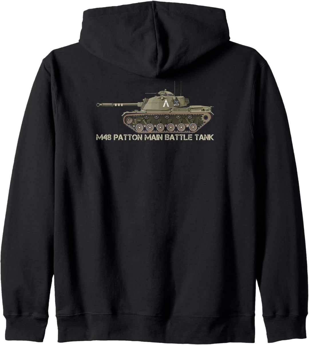 M48 Patton Hauptpanzer American Tanks Kapuzenjacke