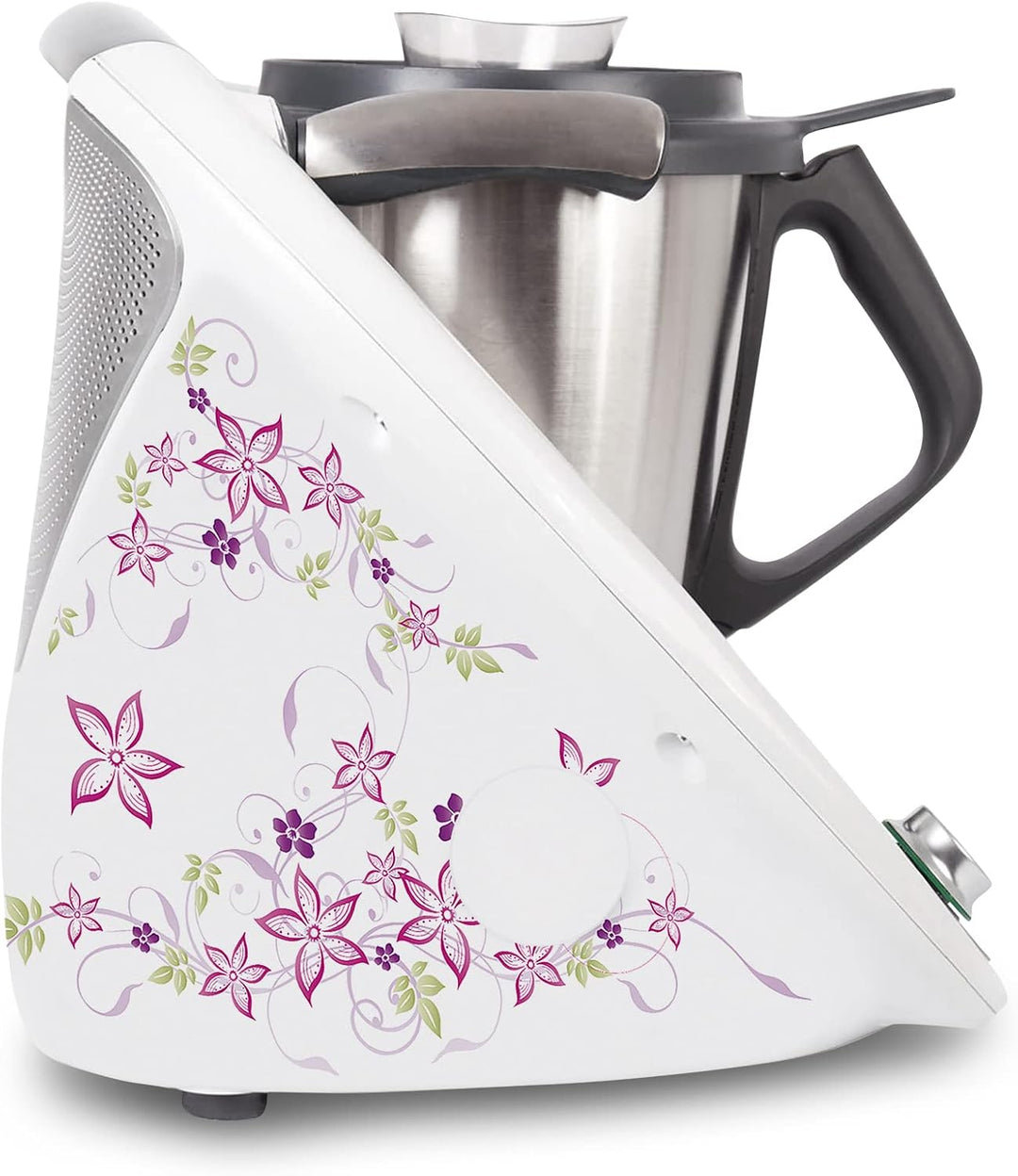 Deko Schutz Aufkleber kompatibel mit Küchenmaschine Thermomix TM6 Design Sticker Klebefolie Zubehör