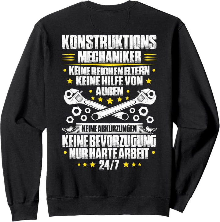Harte Arbeit Konstruktionsmechaniker Sweatshirt