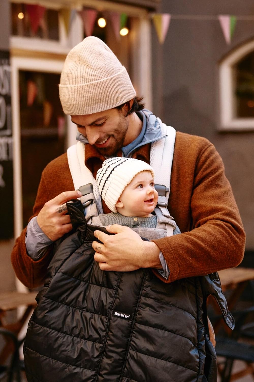 BabyBjörn Wintercover für Babytrage, Schwarz