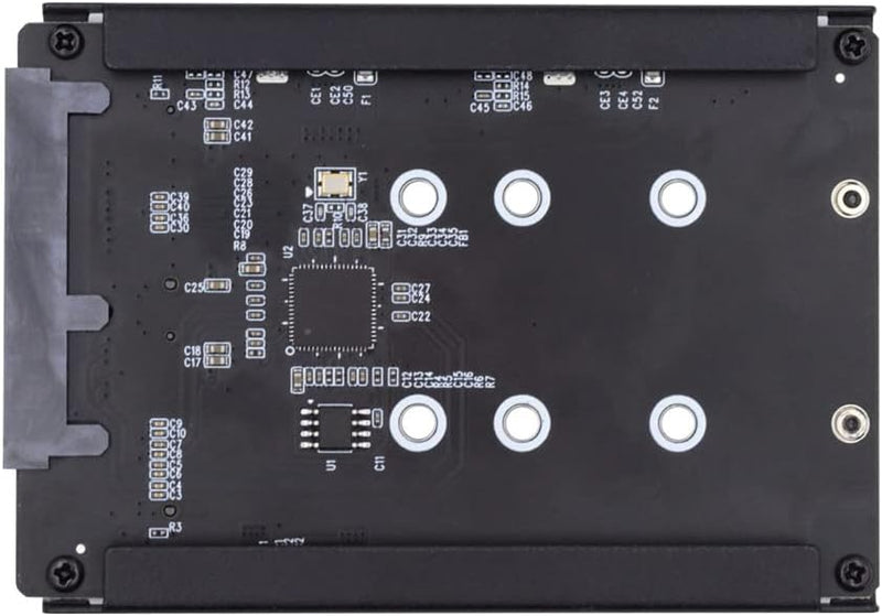 Xiwai Dual NGFF B+M Key M.2 SSD-Karte JOBD Raid0 Span Bridge zu 2,5-Zoll-SATA-Combo-HDD-Festplatteng